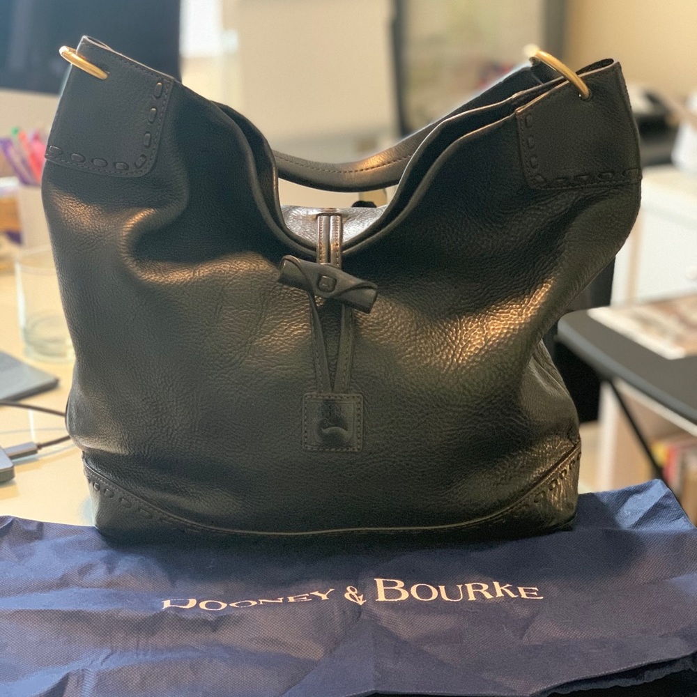 Dooney & Bourke Florentine Leather Toggle Sac Hobo